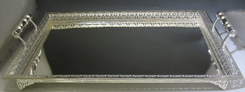 Tray Silver Plated | Judaica Square Lakewood