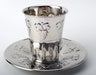 Kiddush Cup Grape Design with Tray | Judaica Square Lakewood