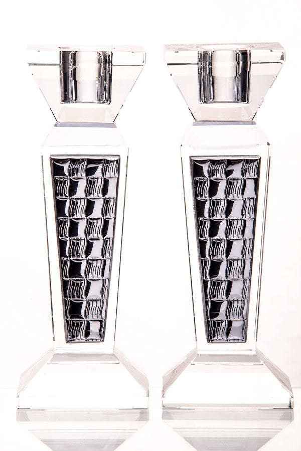Crystal & Sterling Candlestick