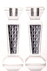 Crystal & Sterling Candlestick | Judaica Square Lakewood