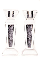 Crystal & Sterling Candlestick