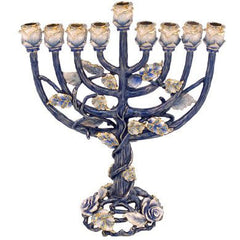 #6097 Jeweled Menorah