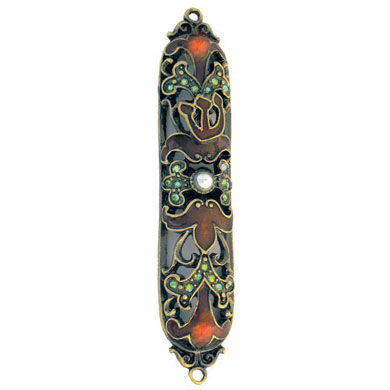 Mezuzah Jeweled | Judaica Square Lakewood
