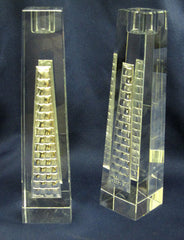 Crystal & Sterling Candlestick
