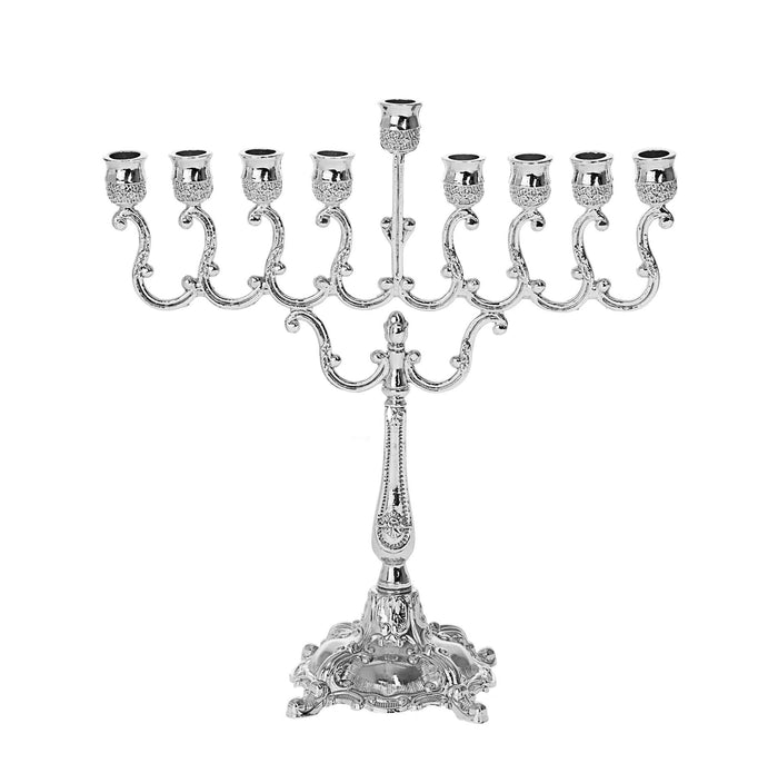 Menorah Silver Plated | Judaica Square Lakewood
