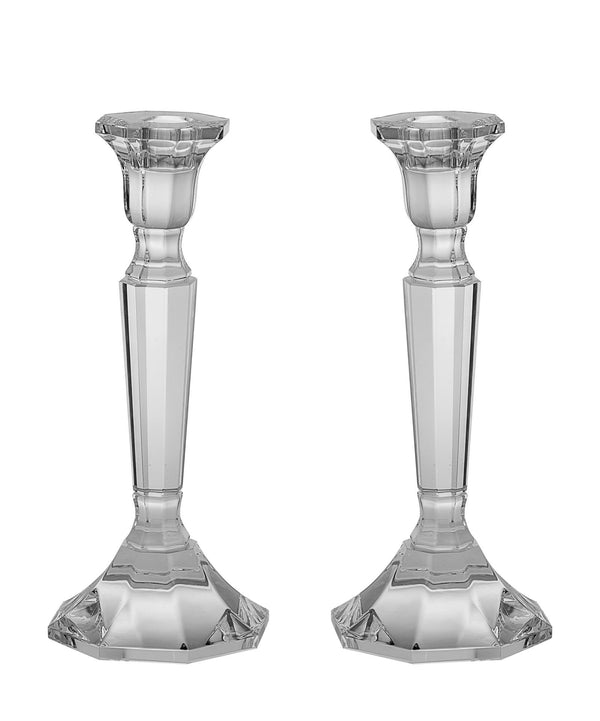 Crystal Tall Candle Stick Candlesticks | Judaica Square Lakewood