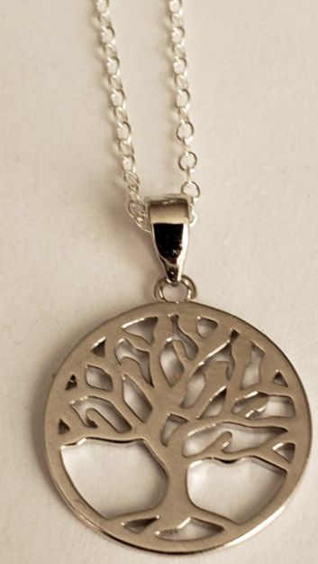 Petite Mini Tree of Life Pendant — alternate view | Judaica Square Lakewood