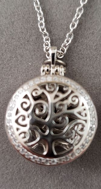Balinese Tree of Life Locket — alternate view | Judaica Square Lakewood