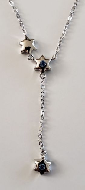 Necklace fall of Stars — alternate view | Judaica Square Lakewood