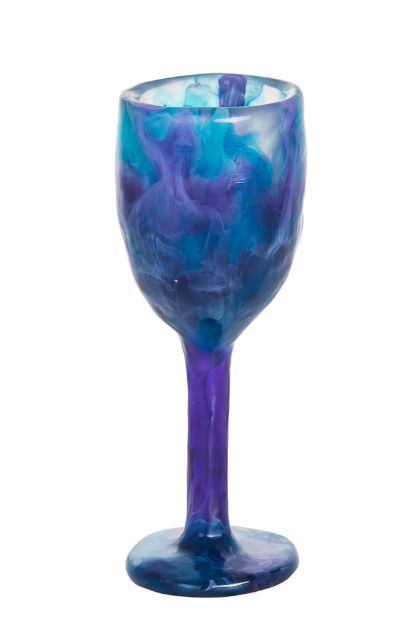 Blue Haze Resin Kiddush Cup