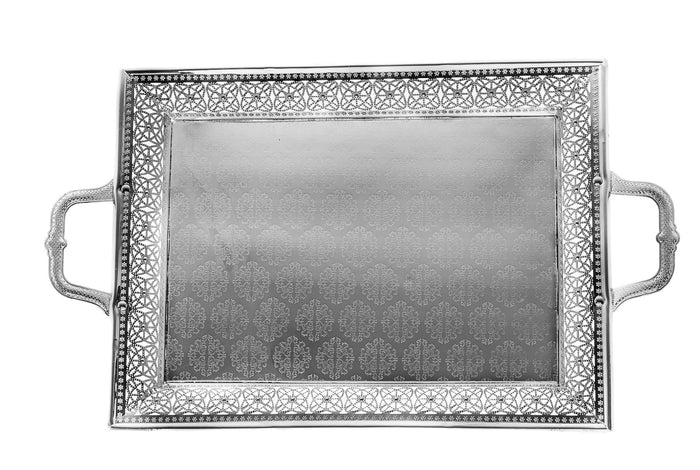 Tray Silver Plated | Judaica Square Lakewood