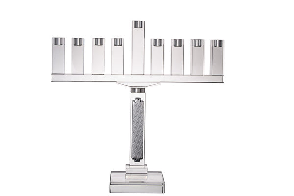 Crystal Menorah Large | Judaica Square Lakewood