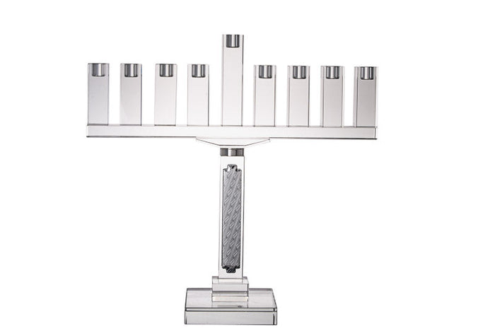Crystal Menorah Large | Judaica Square Lakewood