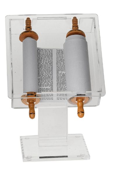 Torah Lucite — alternate view | Judaica Square Lakewood