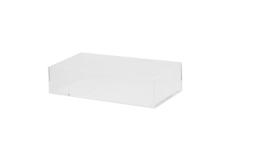 Napkin Holder Lucite Clear Rectangular | Judaica Square Lakewood