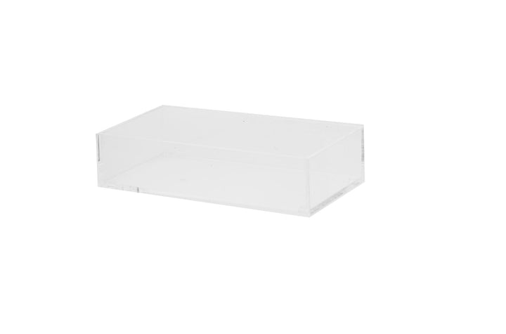 Napkin Holder Lucite Clear Rectangular