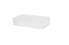 #1620-C  Napkin Holder Lucite Clear Rectangular