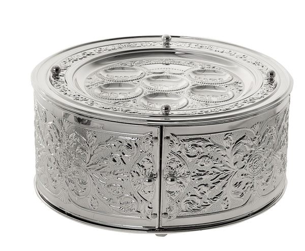 Three Tier Seder Plate | Judaica Square Lakewood