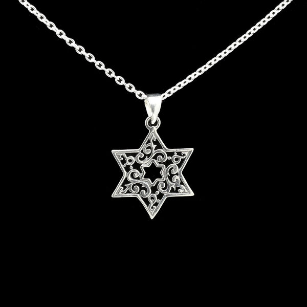 Mooresque Star of David Pendant | Judaica Square Lakewood