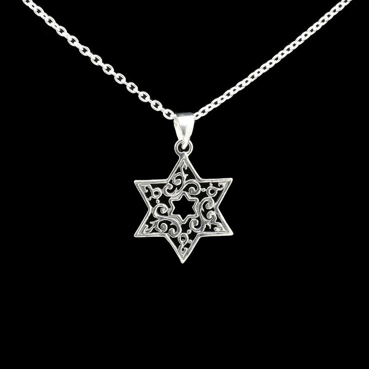 Mooresque Star of David Pendant