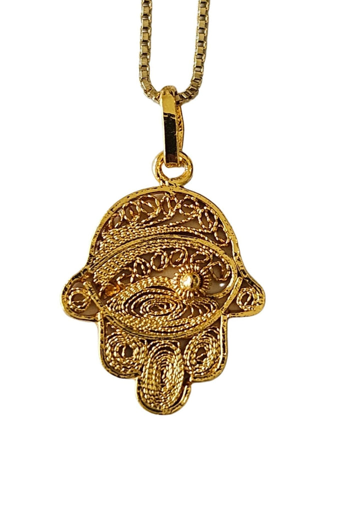 Golden Eye Hamsa