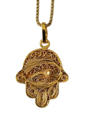 S481-G Golden Eye Hamsa