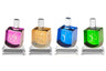 Dreidels Crystal Set of 4 | Judaica Square Lakewood