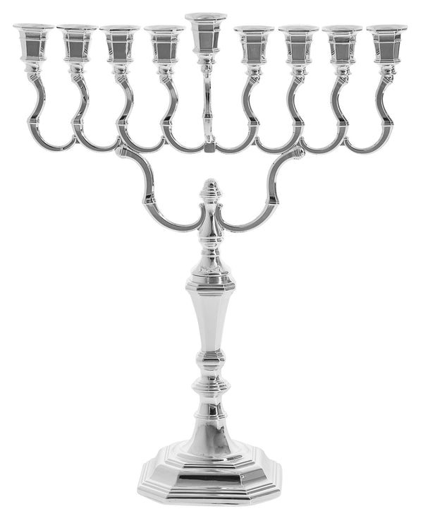 MenorahSilver Plated Menorah | Judaica Square Lakewood