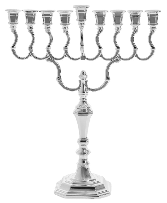 MenorahSilver Plated Menorah | Judaica Square Lakewood