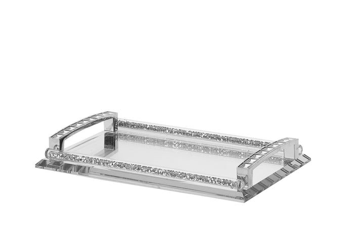 Tray Mirror for candle sticks | Judaica Square Lakewood