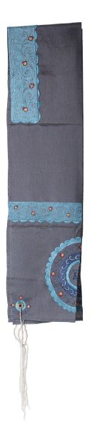Tallit Shawl with bag — alternate view | Judaica Square Lakewood