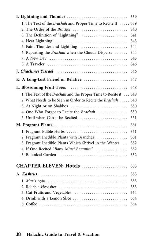 The Halachic Guide to Travel and Vacation