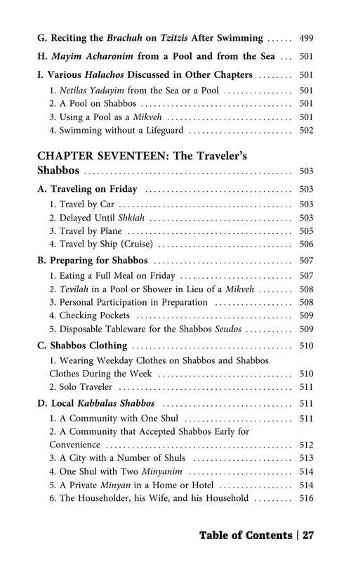 The Halachic Guide to Travel and Vacation