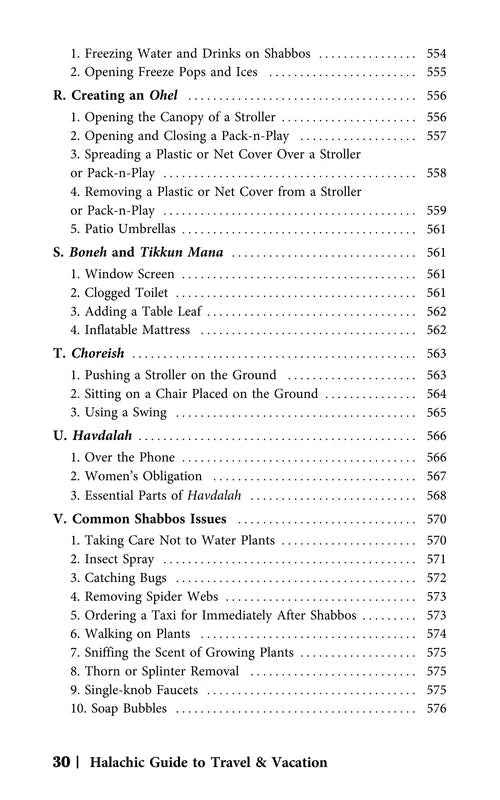 The Halachic Guide to Travel and Vacation