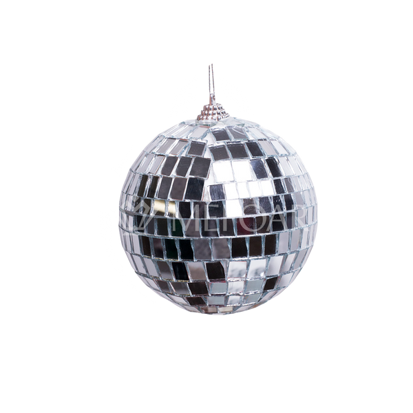Noy Sukkah, Hanging Mirror Ball, 1 Big Per Pack - Sukkah Decorations