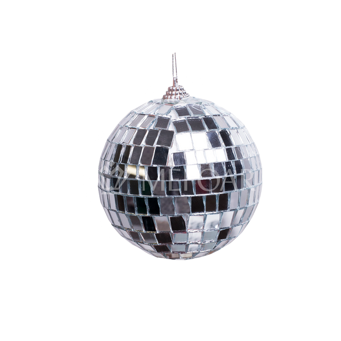 Noy Sukkah, Hanging Mirror  Ball, 1 Big Per Pack - Sukkah Decorations