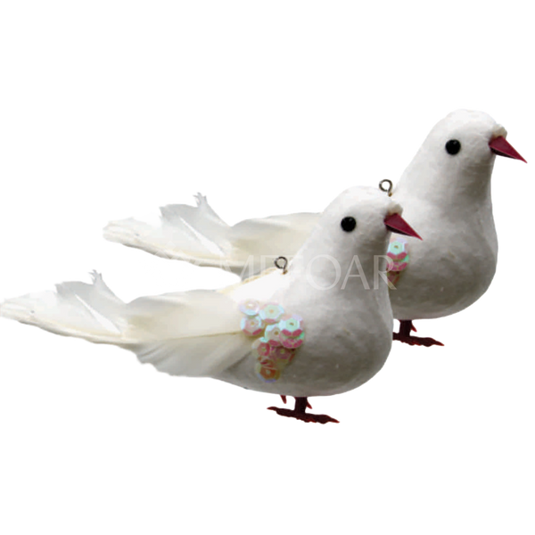 Noy Sukkah, Hanging 2 Dove, Bird - Sukkah Decorations