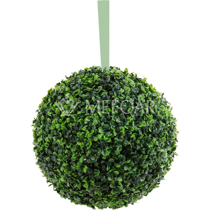 Noy Sukkah, Hanging Green Leaves Ball (big) - Sukkah Decorations
