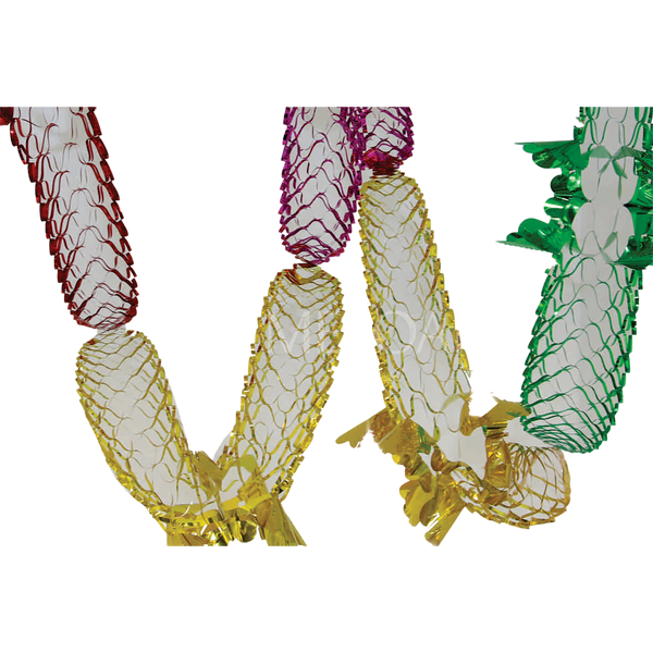 Noy Sukkah, Colored Chain With Colored Pedals, 5 Section (Medium) - Sukkah Decorations