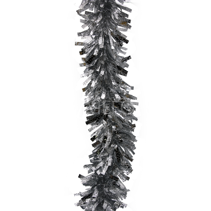 Noy Sukkah, Silver Metallic Garland XL' Long- Shul Item - Sukkah Decorations