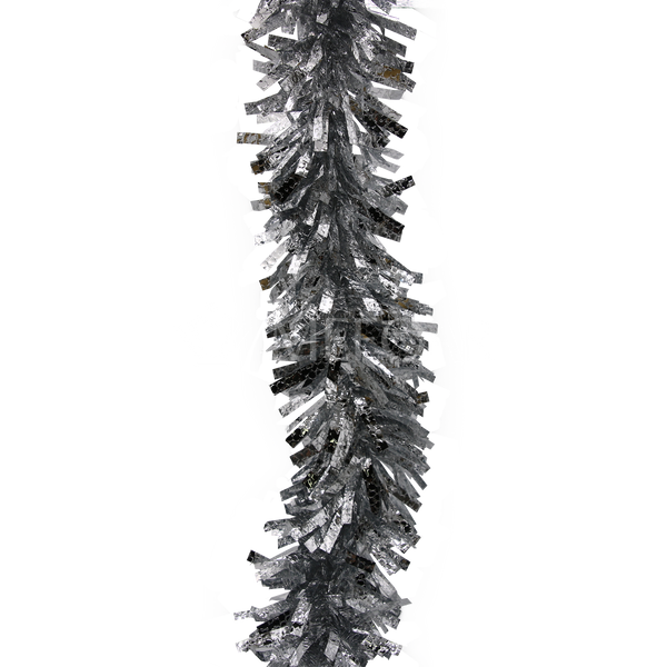 Noy Sukkah, Silver Metallic Garland 6' Long - Sukkah Decorations