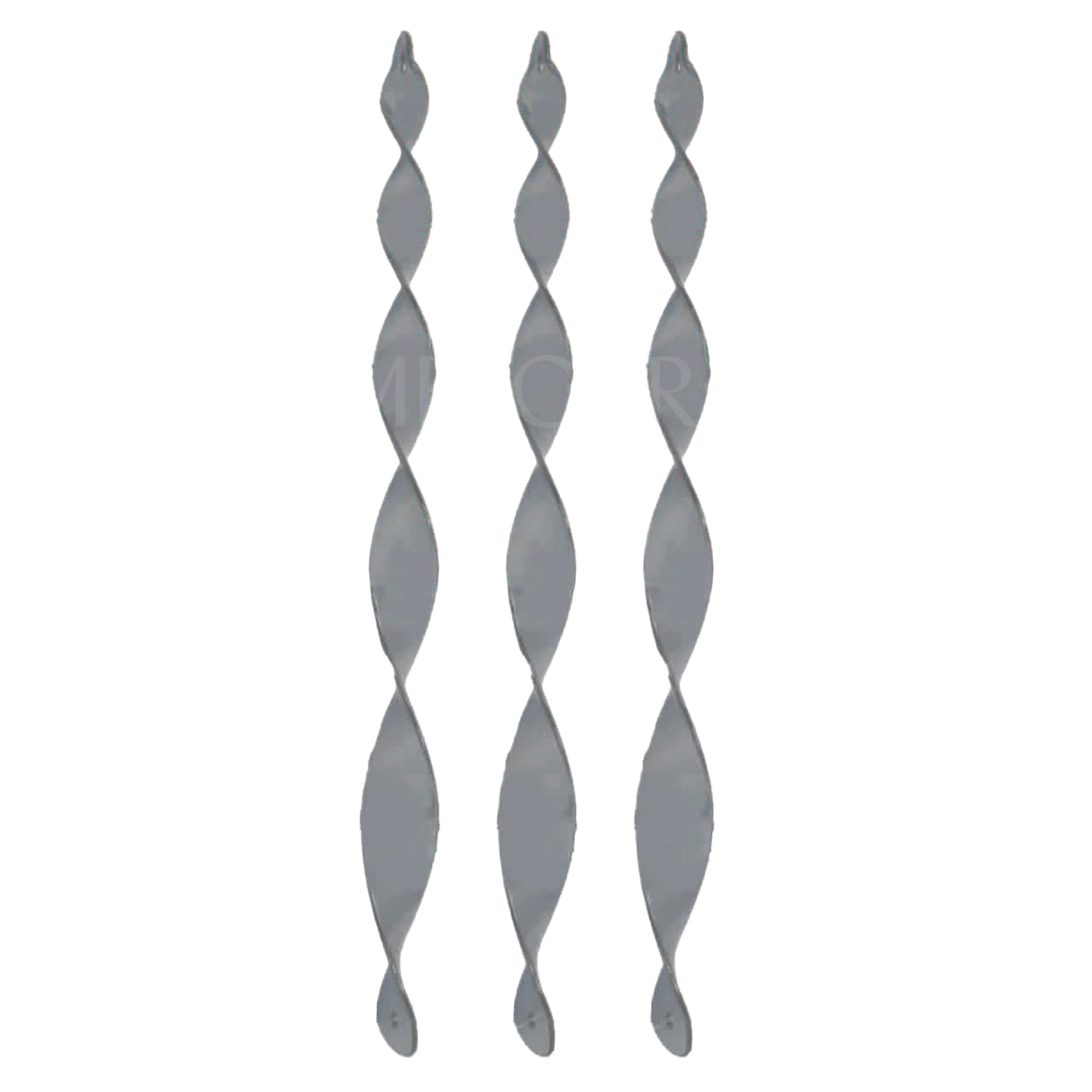 Noy Sukkah, Silver Hanging Twisted Stick - Sukkah Decorations