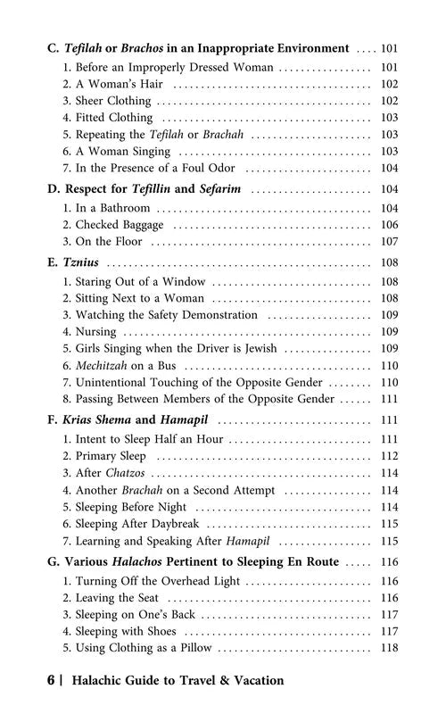 The Halachic Guide to Travel and Vacation