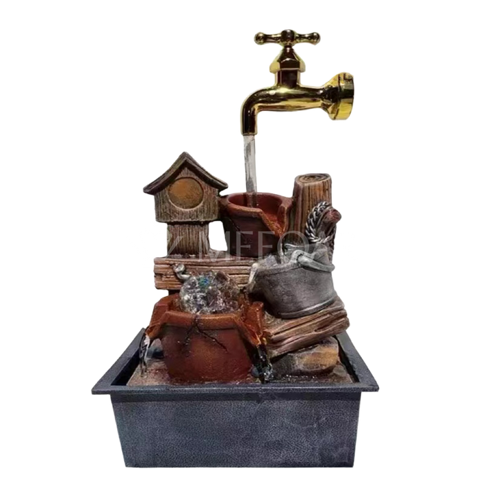 Noy Sukkah, Water Fountain Vintage Well - Sukkah Decorations