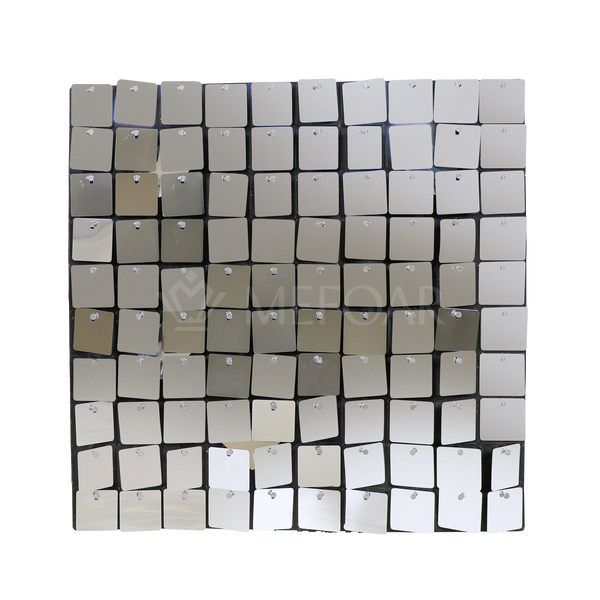 Noy Sukkah, SILVER  Sparkling Mosaic Board - Sukkah Decorations
