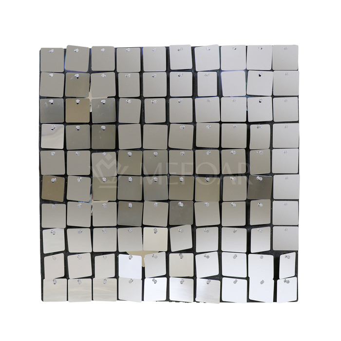 Noy Sukkah, SILVER  Sparkling Mosaic Board - Sukkah Decorations