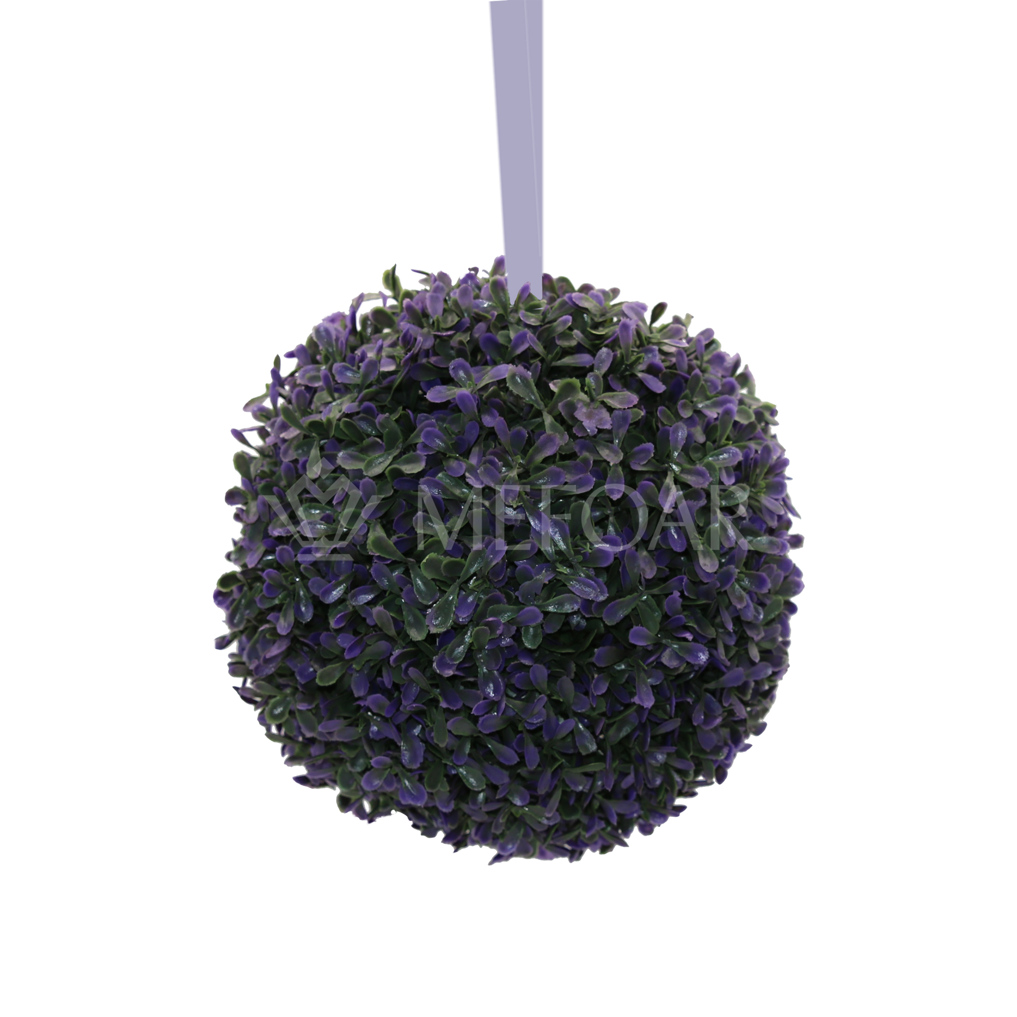 Noy Sukkah, Hanging Purple Leaves Ball (small) - Sukkah Decorations