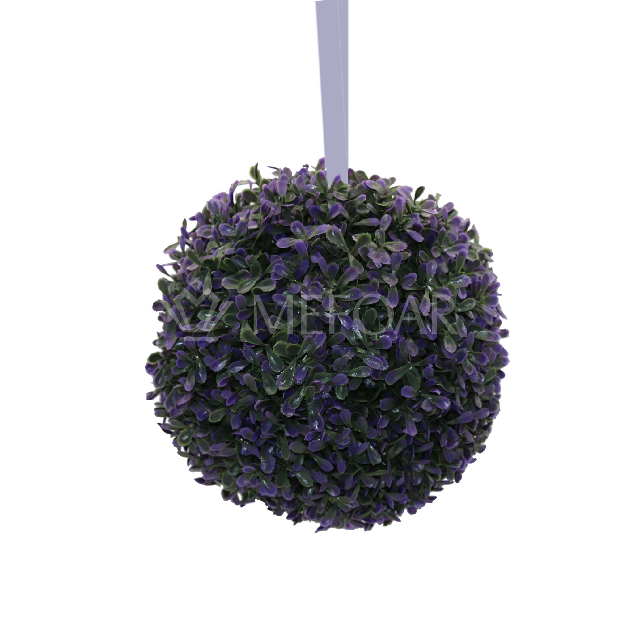 Noy Sukkah, Hanging Purple Leaves Ball (Big) - Sukkah Decorations