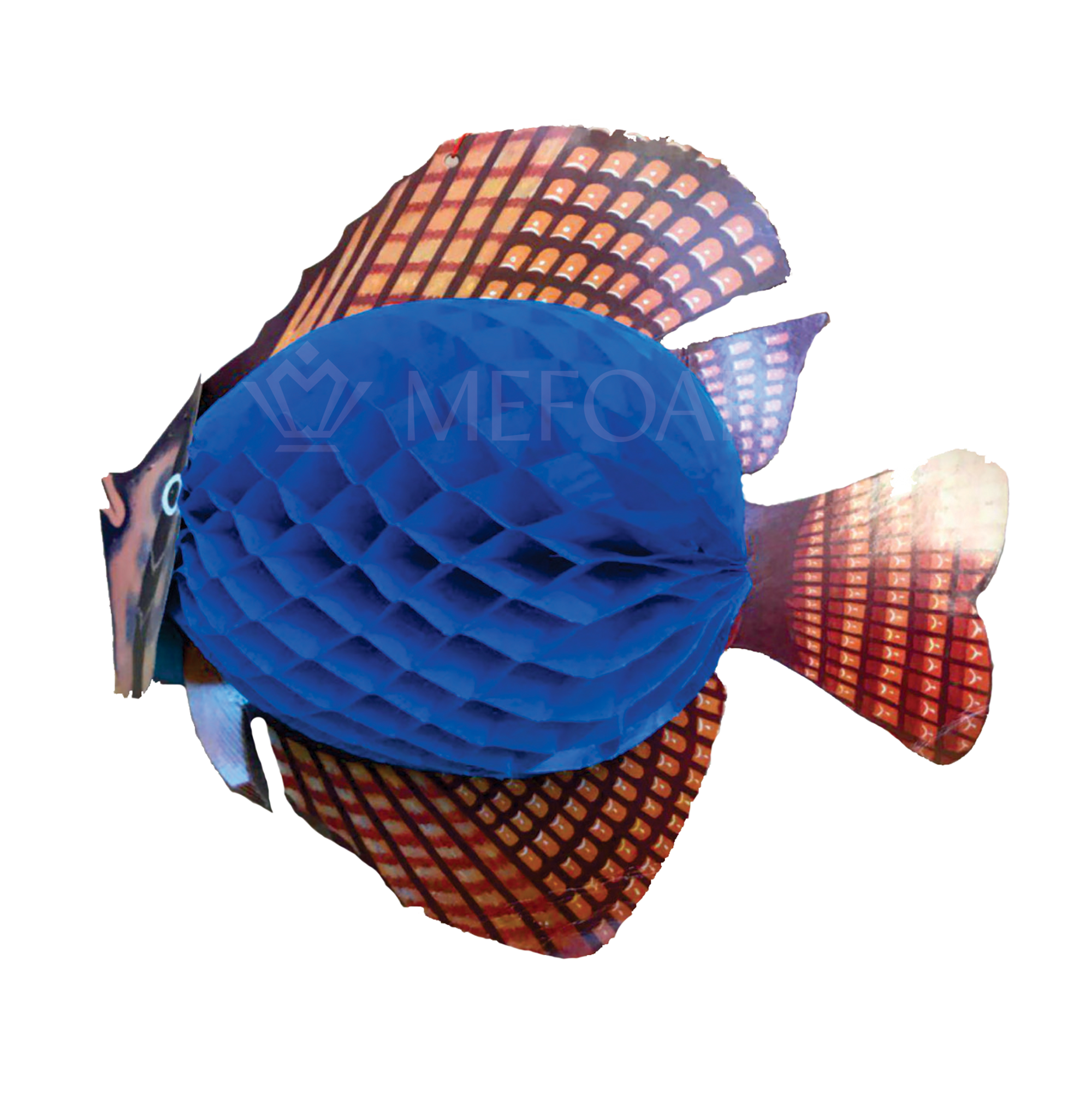 Noy Sukkah, Single Big Fish- Yellow - Sukkah Decorations