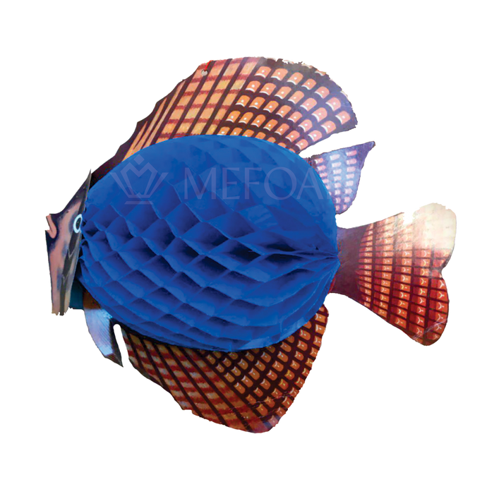 Noy Sukkah, Single Big Fish- Yellow - Sukkah Decorations